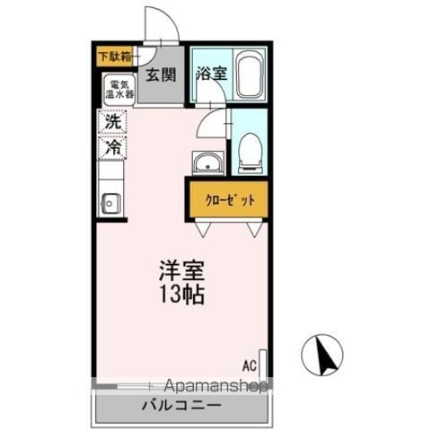 脇コーポ徳丸の間取り写真