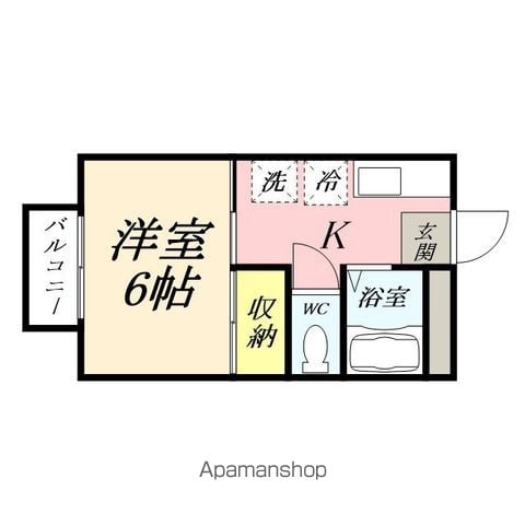 メゾン山盛の間取り写真