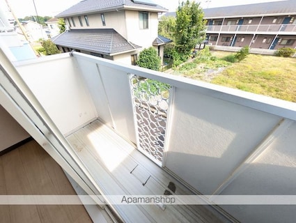 エルディム平野Ⅰ[2DK/39.73m2]のバルコニー