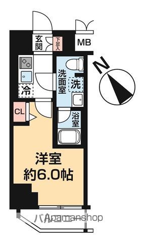 LUMEED横濱末吉町の間取り写真