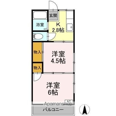 メゾン和の間取り写真