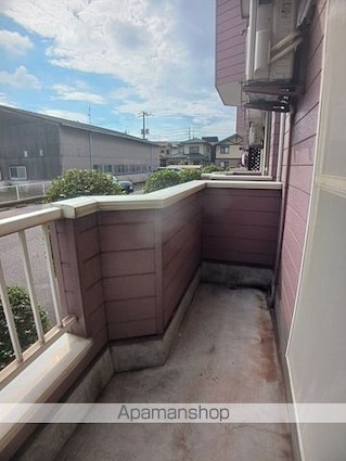 サンハイムＣ[2LDK/51.79m2]のバルコニー