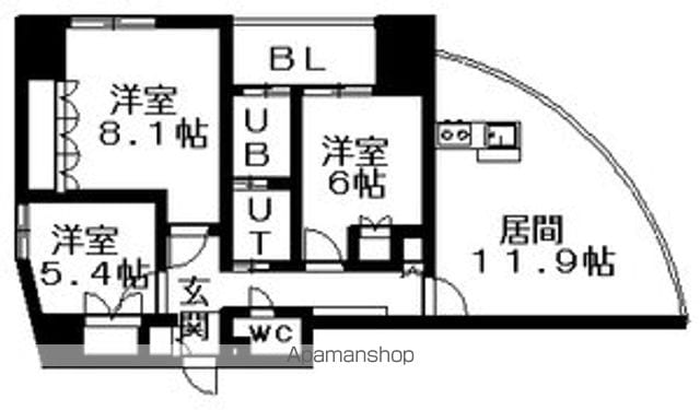 ADEN宮の森の間取り写真