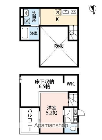 I・ROOM並木の間取り写真
