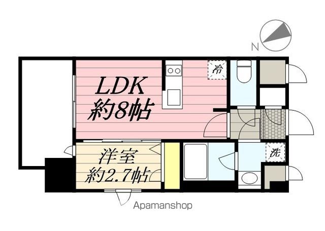 ブランシエスタ千早ＲＪＲの間取り