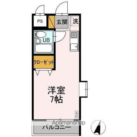 クレストガーデン津田沼の間取り写真
