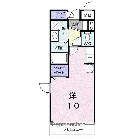 【ソルティエ加島の間取り】