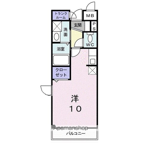 ソルティエ加島の間取り