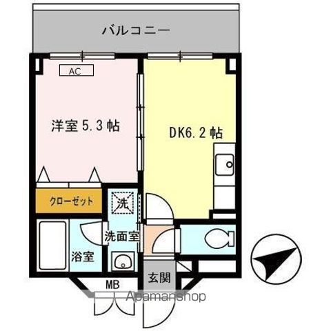 シーガル マンションの間取り写真