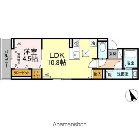 Dフラット大和田の間取り写真