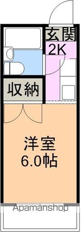 コーポ相生の間取り写真