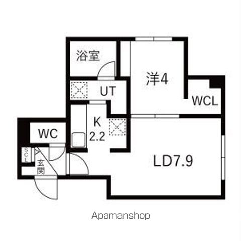 CORTEの間取り写真