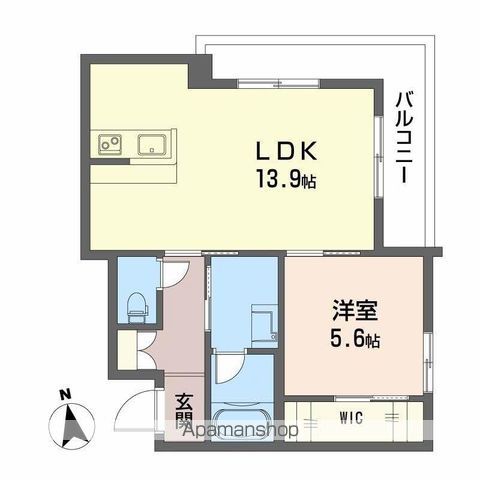 ディアマント番町の間取り写真