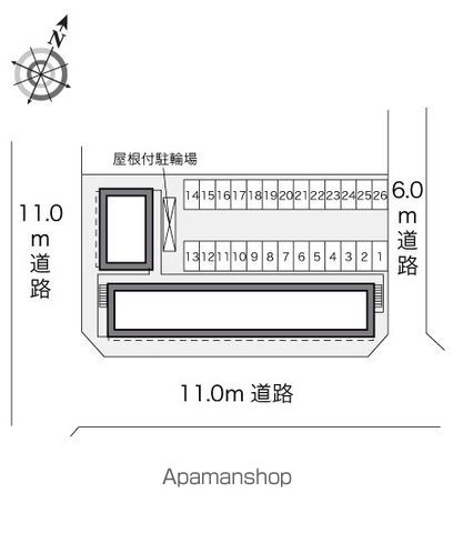 レオパレス針ヶ沢Ｂ 208 ｜ 千葉県成田市本三里塚4-5（賃貸アパート1K・2階・26.08㎡） その19