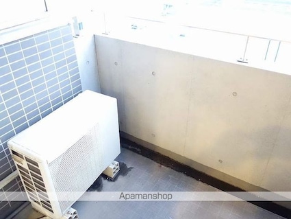 東京都新宿区市谷本村町[1K/28.46m2]のバルコニー