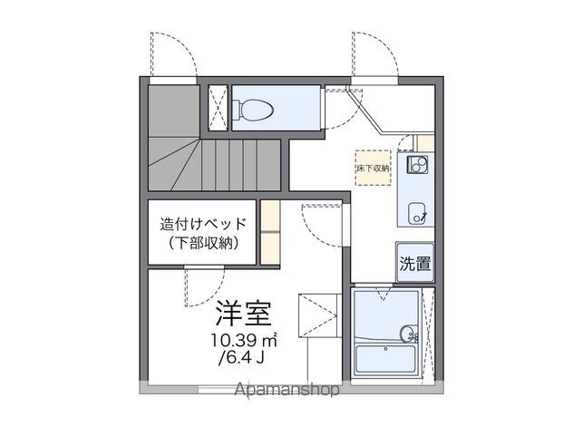 レオパレス八田の間取り写真