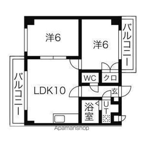 プログレスシティ菊水の間取り写真