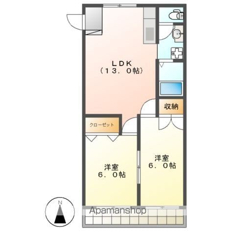 【ニュー今井堂マンションの間取り】