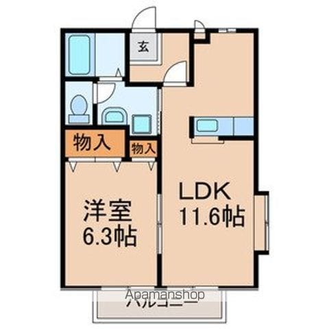 ソレジオ藤原の間取り写真