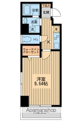 ラ・コンフォルテ府中[1K/30.12m2]の間取図