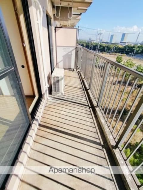 アピカールカシマ[3DK/56.64m2]のバルコニー