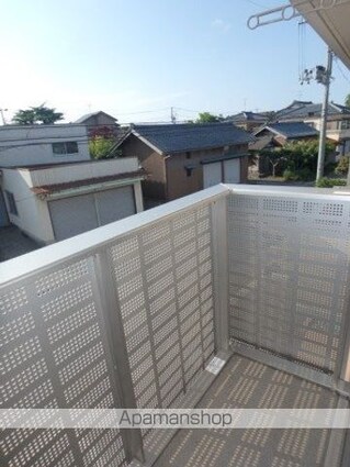 ケレス[1R/27.77m2]のバルコニー