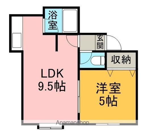 パールマンションの間取り写真