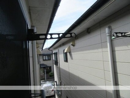 ハーモニー紫竹Ⅱ[2K/31.8m2]のバルコニー