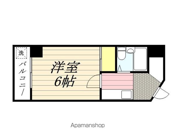 福岡市中央区梅光園のマンションの間取り