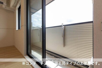 ラクーン守山[1LDK/42.59m2]のバルコニー