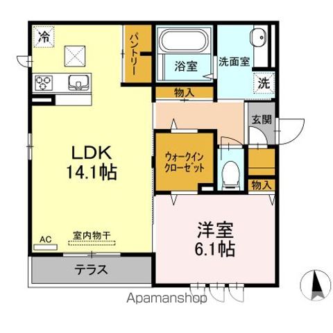 ラムリテンの間取り写真