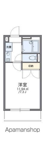 国分寺市東戸倉のマンションの間取り