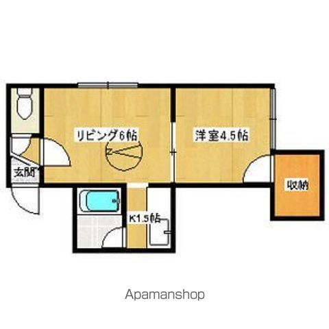 ゾンネブルーメIの間取り写真