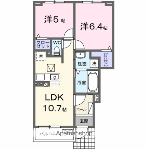 東北本線 蓮田駅 徒歩20分 2階建 新築の間取り写真