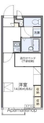 レオパレスM&Eの間取り写真