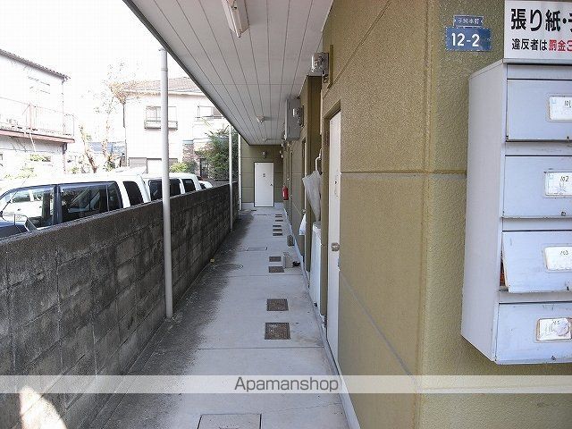 メモリアルハイツの玄関写真