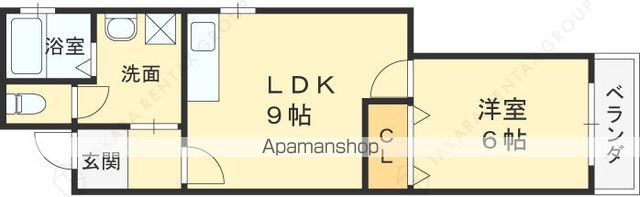 シャトー寿の間取り写真