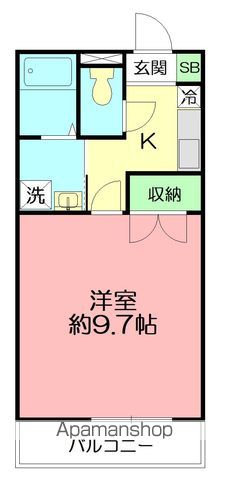 アンプルール ブワ MERの間取り写真