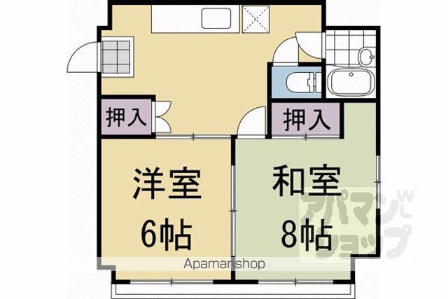 叡山荘の間取り写真