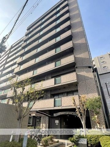 クイーンズコートAWAZAの外観写真