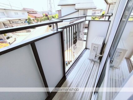 長野県長野市大字柳原[2DK/38.64m2]のバルコニー