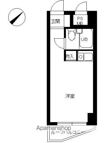 スカイコート横浜日ノ出町の間取り写真