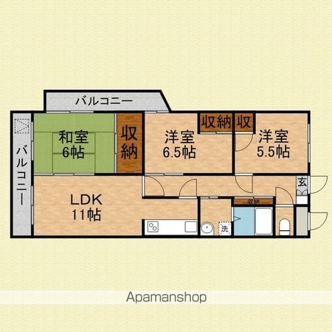 IL MESSAGGIOの間取り写真