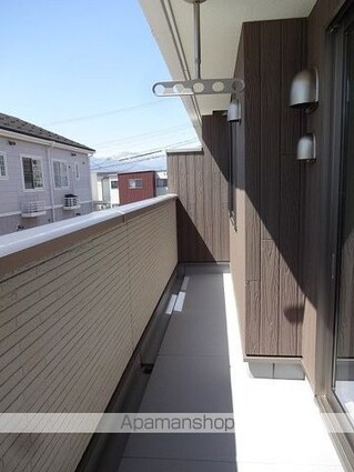 エイチ・ツー　Ｂ[2LDK/58.99m2]のバルコニー