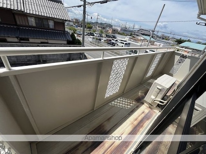 カメリアハウス　Ａ[2LDK/55m2]のバルコニー