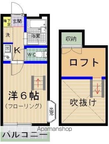 ラフィーネ松香台の間取り