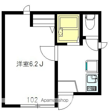 メゾンドゥパピヨンの間取り写真