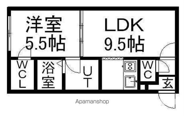 ステージノア東札幌の間取り写真