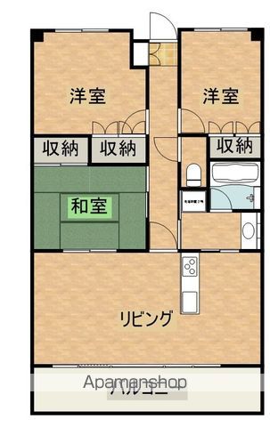 サーパス清水の間取り写真