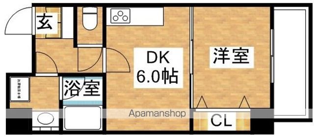 S−RESIDENCE江坂の間取り写真